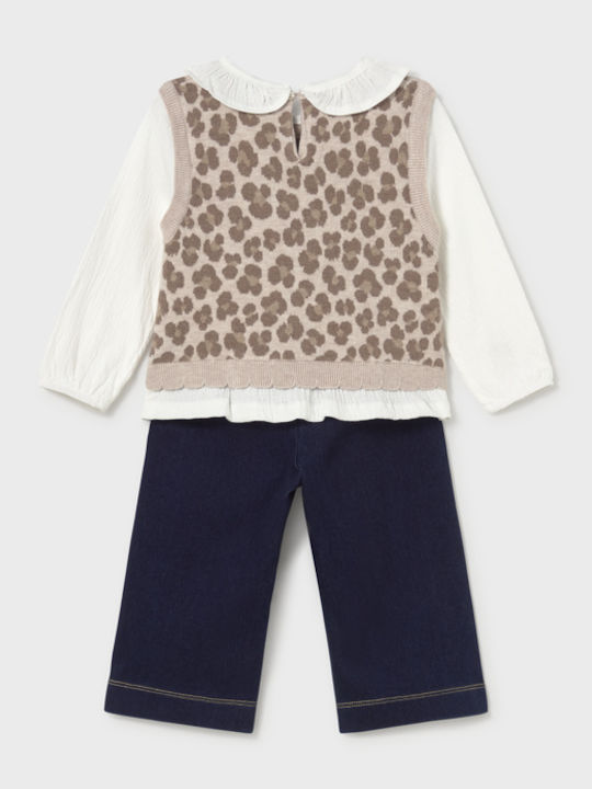 Mayoral Kinderbekleidungssets mit Sommerhose 2 Stück Tabac Braun Mayoral Kinderbekleidungssets mit Sommerhose 2 Stück Tabac Braun