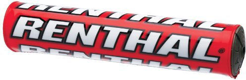 Renthal Mini Sx Handlebar Pad Sponge 205mm Red Color Renthal Logo