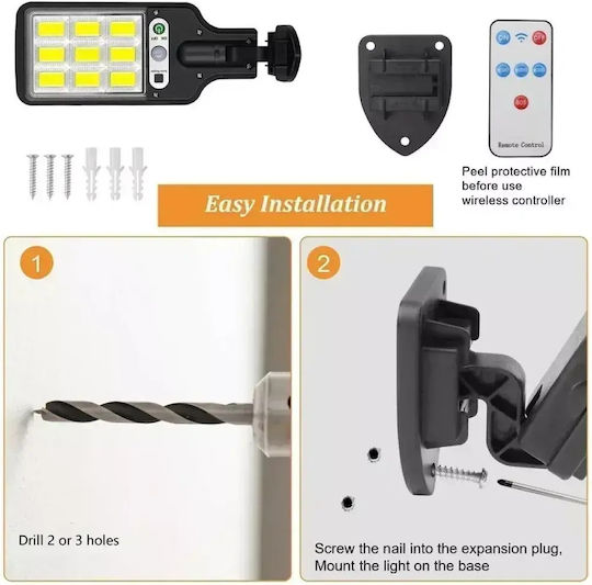 Led Solar Lights Motion Sensor 108 Cob Led Bright Solar 6 Pieces Tc-572