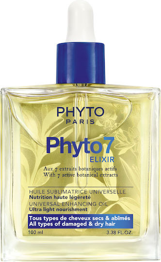 Phyto Phyto 7 Elixir Ultra Light Ulei de păr pentru Nutriție 100ml