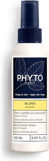 Spray Iluminator Phyto pentru Păr Blond Deschis până la Blond Închis 150ml