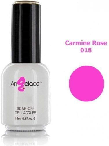 Angelacq Gel Nail Polish Carmine Rose 018 15ml
