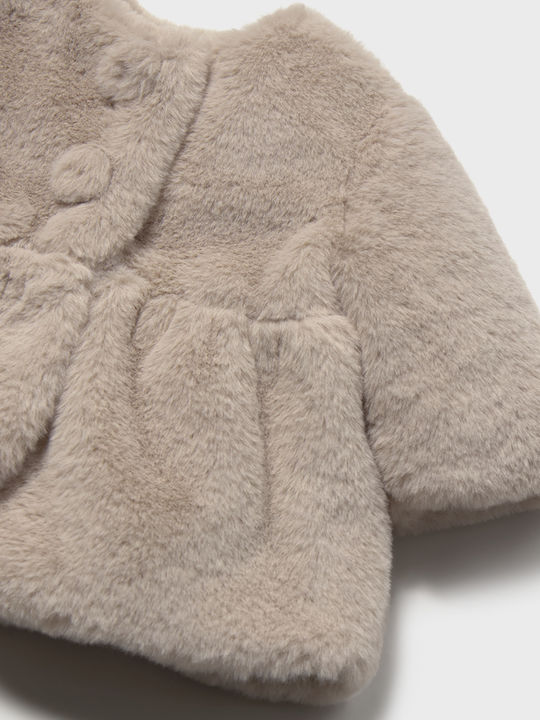 Kids Short Coat Mocha