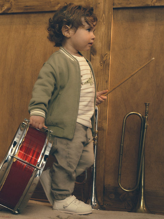 Kids Trousers Sk Gry-Be