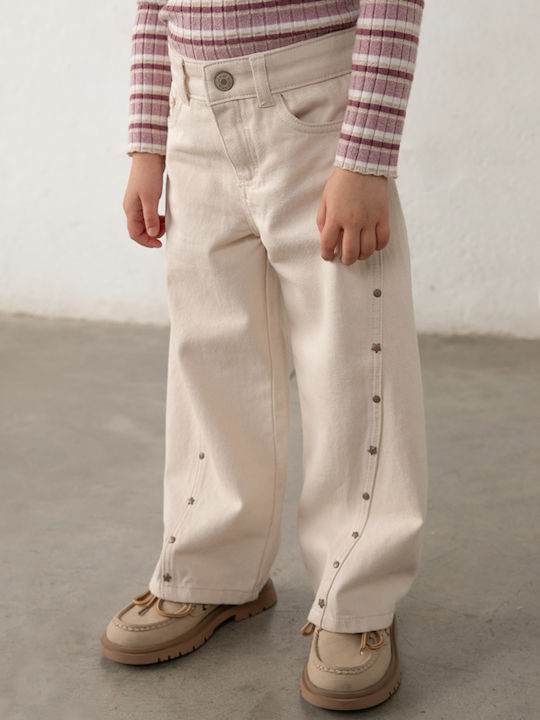 Kinderhose Beige