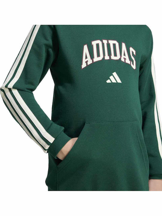 Kinder-Sweatshirt mit Grün Kapuze