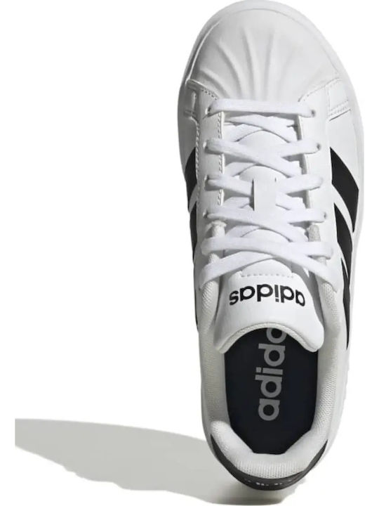 Superstar Streettalk Kinder Sneaker Hoch Weiße