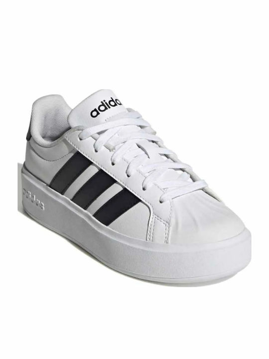 Superstar Streettalk Kinder Sneaker Hoch Weiße