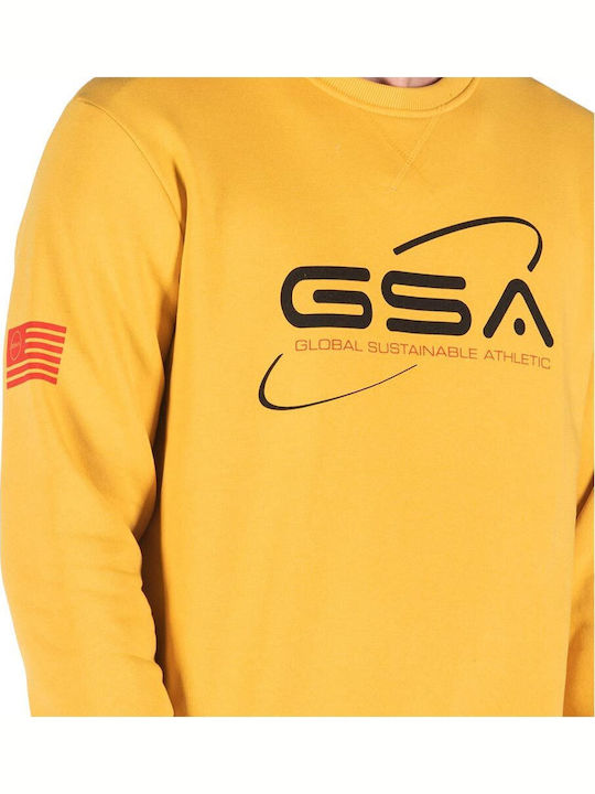 Damen Sweatshirt Gelb