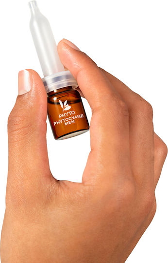 Phyto Phytocyane Behandlung Anti-Haare Ampullen gegen Haarausfall für Männer 12x5ml