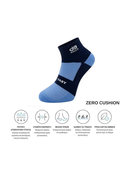 Desocks Running Sports Socks Blue 1 Pair