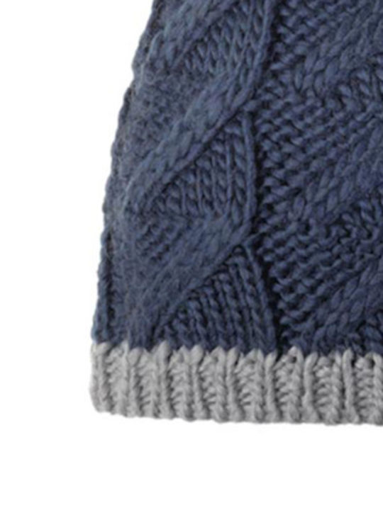 Beanie Women's Knitted Beanie in Grey Colour