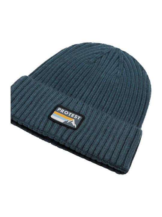 Men's Knitted Beanie Navy Blue Beanie