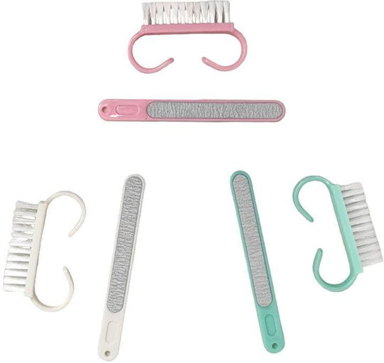 Manicure Cleaning Brush Set & Nail File