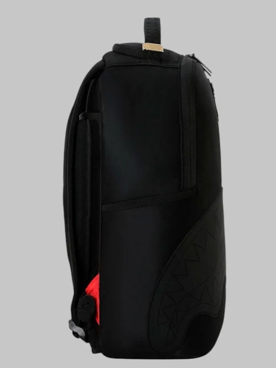 Sprayground Shark Central Embossed School Backpack Junior High-High School With Water Bottle Holder Black 29 x 15 x 46cm 2026
