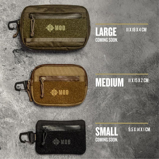 Θήκη G-mod Flat Molle Pouch Large Grayl Covert Black