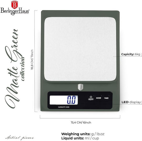 Berlinger Haus Дигитална кухненска везна до 6kg
