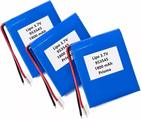 Panasonic Батерия Li-Po 3.7V 1800mAh 1S за RC превозно средство 3бр