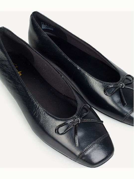 Bow Damen Ballerinas in Schwarz Farbe