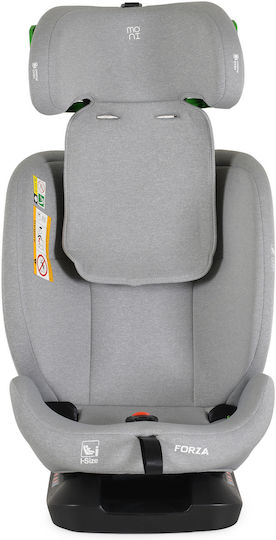 Moni Forza Столче за кола i-Size с Isofix Сив 9-36 кг