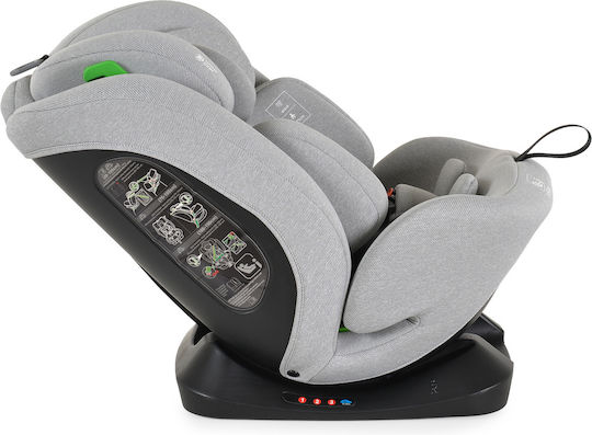 Moni Forza Столче за кола i-Size с Isofix Сив 9-36 кг