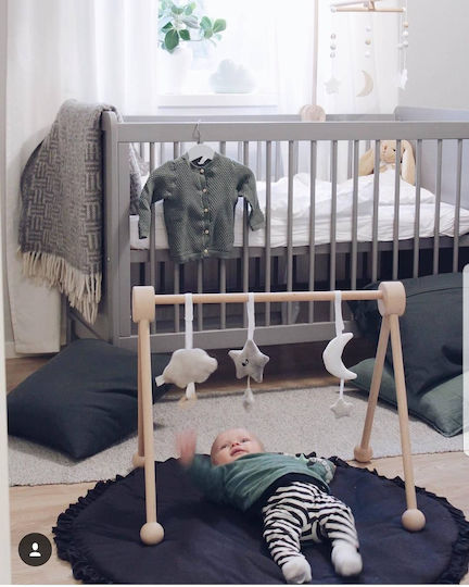 Wooden Activity Gym for Newborns