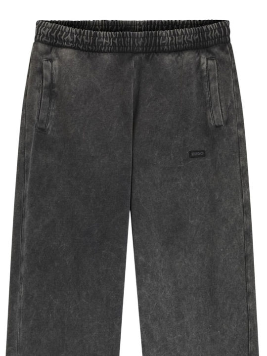 Hugo Damen Jogginghose Ausgestellt Schwarz