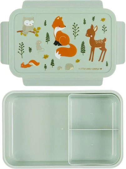 A Little Lovely Company Plastic Kids' Dinner Set 0.45lt