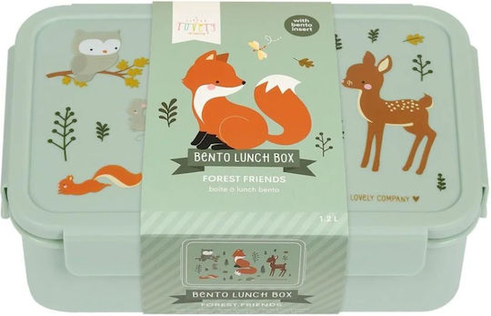 A Little Lovely Company Plastic Kids' Dinner Set 0.45lt