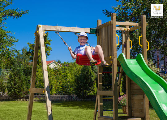 Fungoo Spielplatzspielzeug & Ausrüstung Funny 3 mit Kletterfläche Mehrfarbig für 3+ Jahre