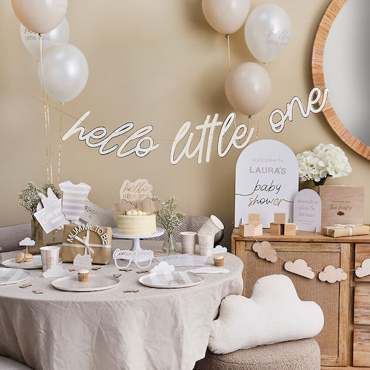 Confetti "baby" Wooden
