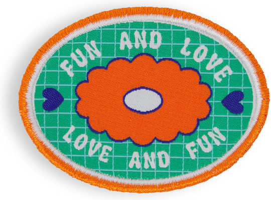 Kietla Decorative Velcro Stickers Patch 3 Pieces Flower