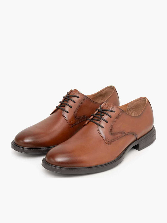 Leather Men's Casual Shoes Tabac Brown