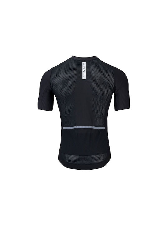 Kenny Herren Kurze Ärmel Fahrradtrikot Mountain Bike Schwarze Kenny Herren Kurze Ärmel Fahrradtrikot Mountain Bike Schwarze
