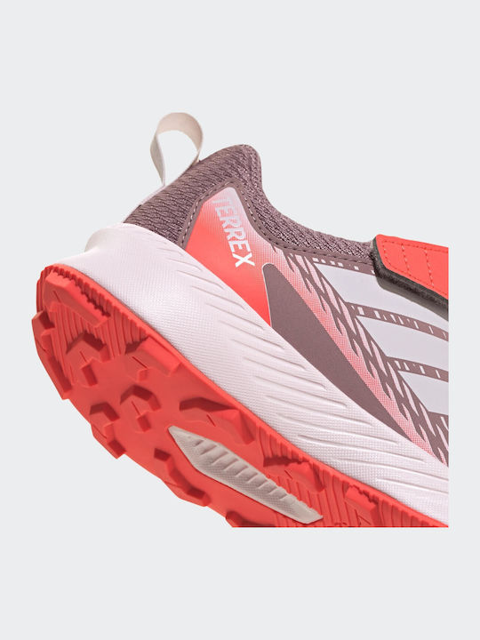 Terrex Încălțăminte Sport Copii Running cu Șireturi Violet