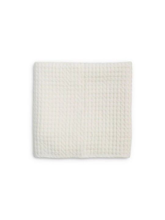 Lulujo Pătură de înfășat și pentru leagăn Waffle Pique Bej 80x100cm