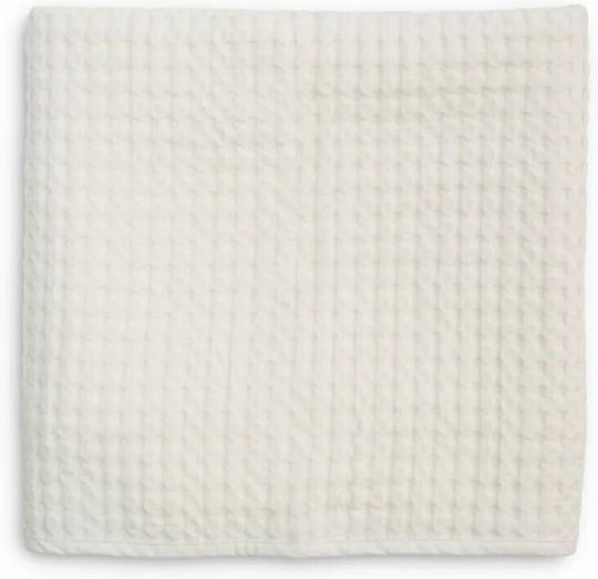 Lulujo Nursery Swaddling Blanket Waffle Beige 80x100cm