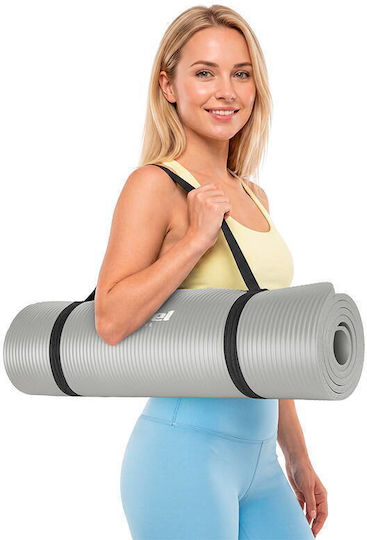 Rebel Active Saltea de Gimnastică Yoga Gri (183x61cm)