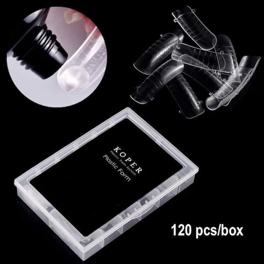 Ноктопластика Koper Plastic Form System Двойни форми 3