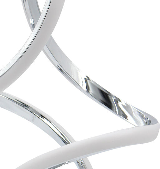 Keskor Metal Table Lamp LED with Silver Base