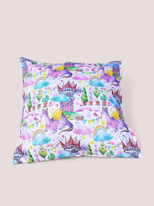 Oxygen Față De Pernă Decorativă Pentru Copii Candy World 45x45cm
