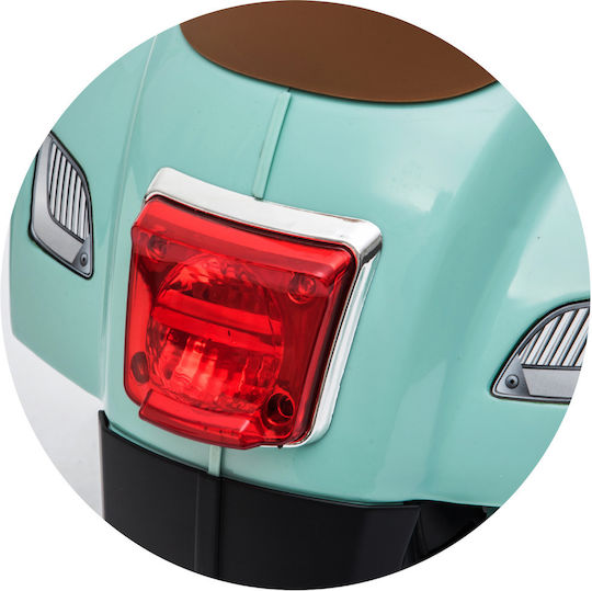 Kinder Elektromotorrad Vespa Elektrisch Grüne