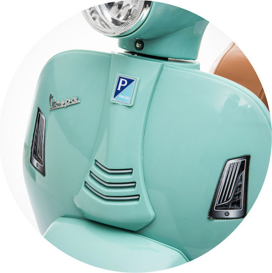 Kinder Elektromotorrad Vespa Elektrisch Grüne