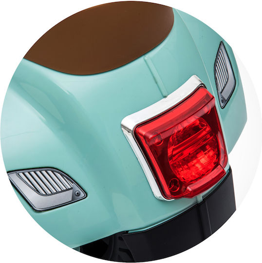 Kinder Elektromotorrad Vespa Elektrisch Grüne