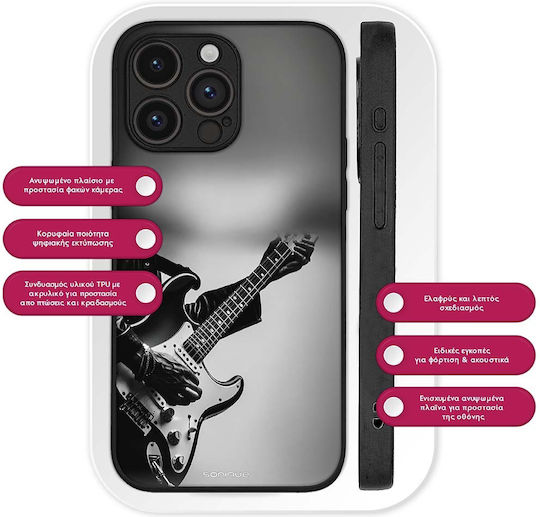 Husă Sonique Men's Edition Motorola Edge 50 5G Chitară Rock