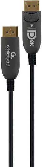 Cablexpert Cable DisplayPort male - DisplayPort male 10m Black (CC-DP8K-AOC-10M)