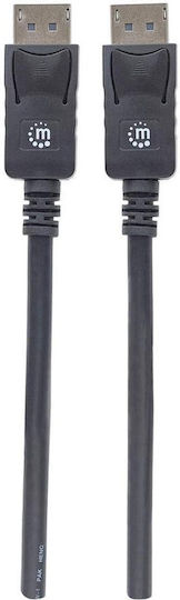 Manhattan 307116 Cablu DisplayPort DisplayPort 2m Negru
