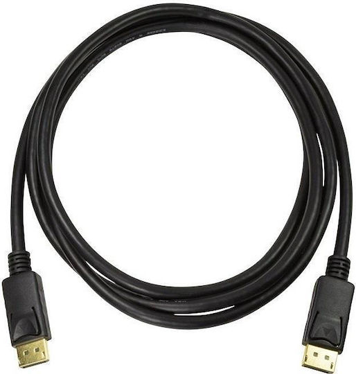 Techly Cable DisplayPort male - DisplayPort male 2m Black (109276)