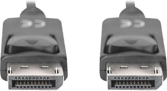 Digitus Cable DisplayPort male - DisplayPort male 3m Black (DB-340100-030-S)