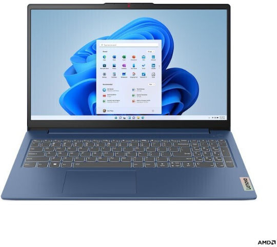 Lenovo IdeaPad Slim 3 15ABR8 15.6" IPS FHD (Ryzen 5-5625U/16GB/512GB SSD/Без операционна система) (US клавиатура)